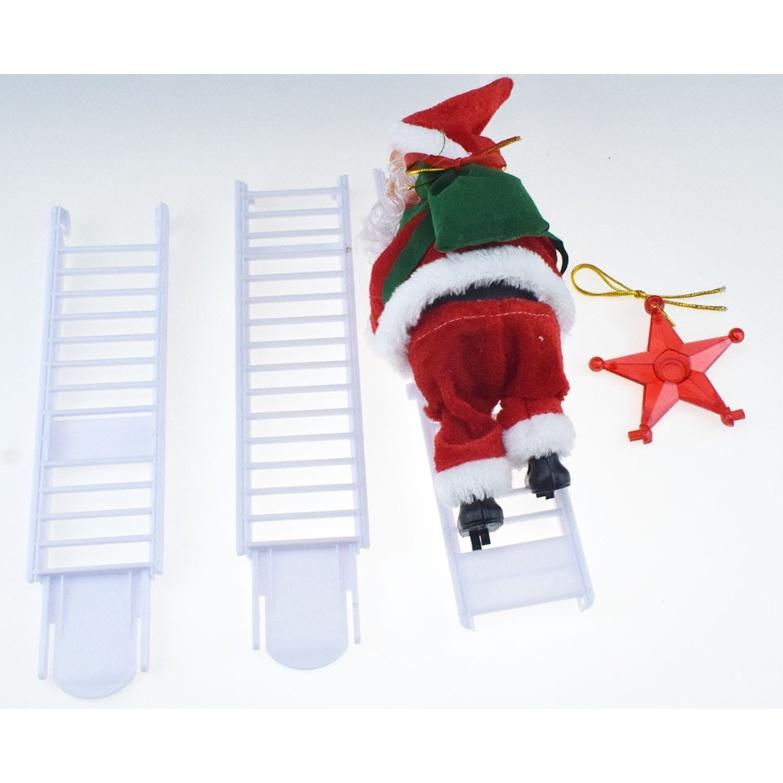 Ông Già Noel Leo Dây - Đồ Chơi Ông Già Noel Phát Nhạc