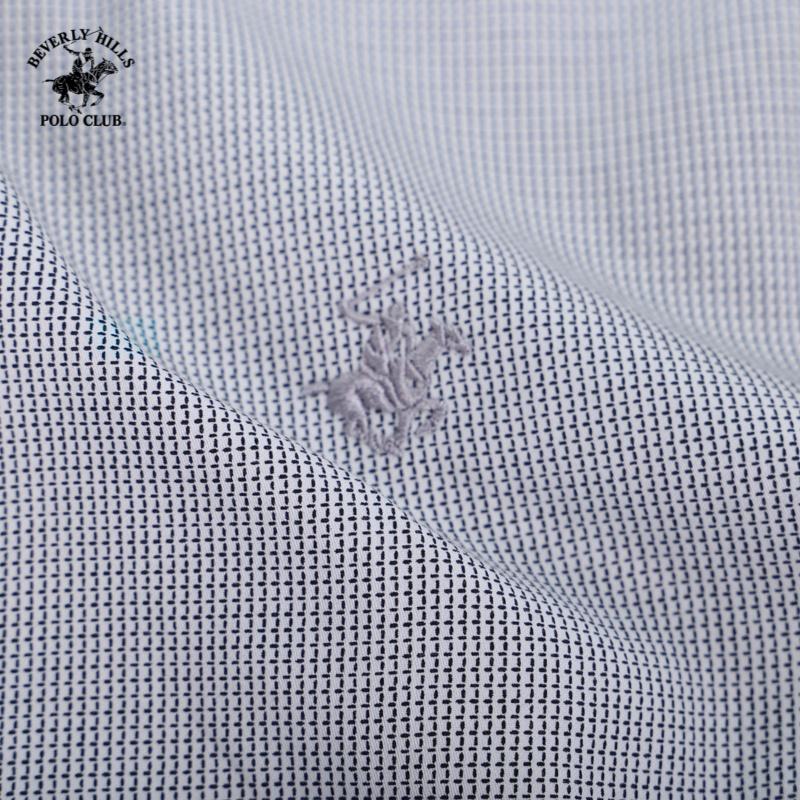 Áo sơ mi Dài tay Nam Beverly Hills Polo Club Slimfit Xanh CMSLS20TL027