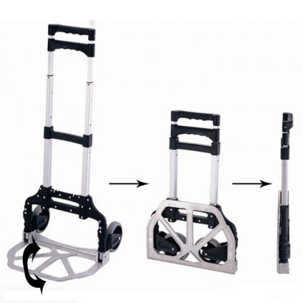 Xe Kéo Hàng Bằng Tay NK-60DN - Màu Đen