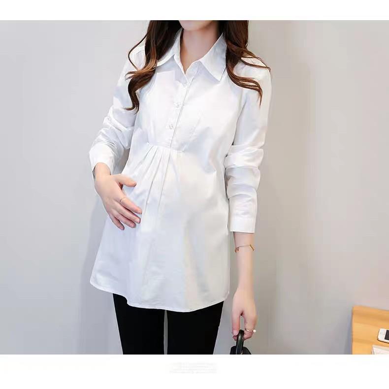 Áo bầu thu đông dài tay thiết kế