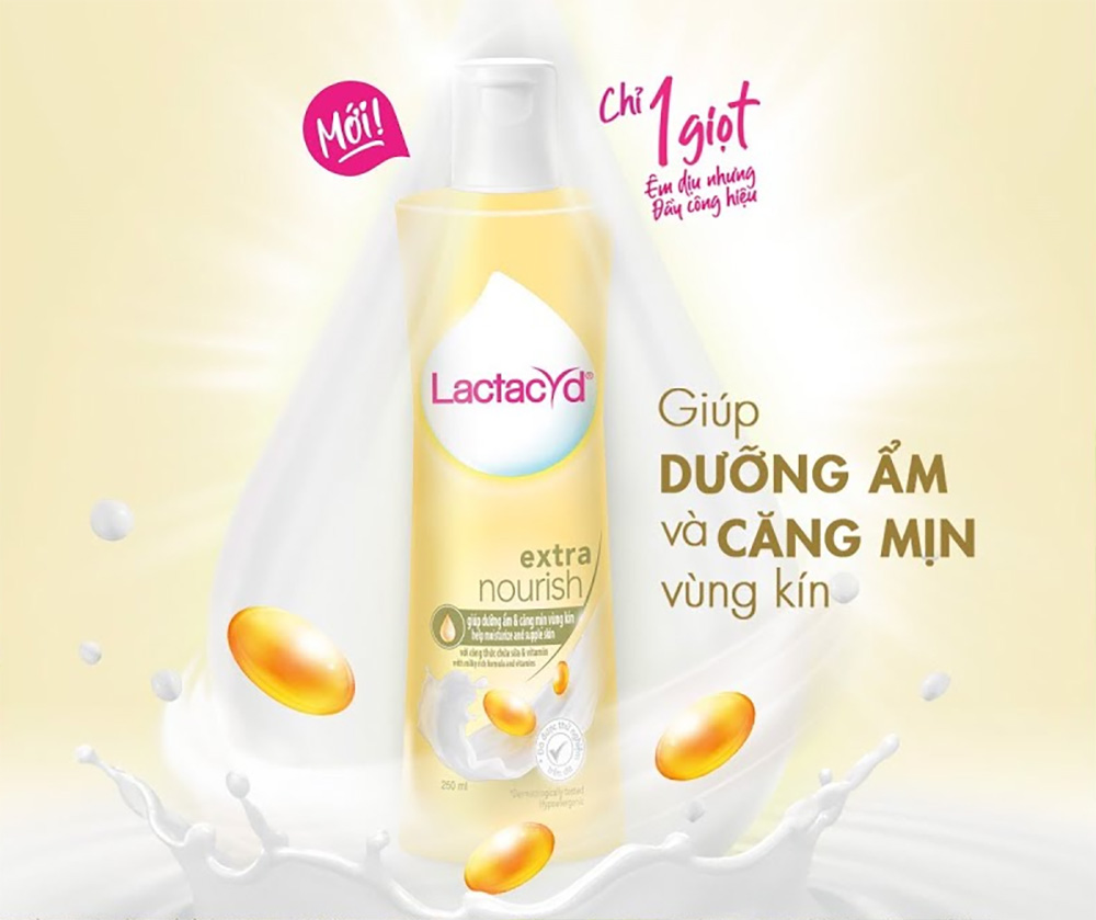 Dung Dịch Vệ Sinh Phụ Nữ Lactacyd Extra Nourish 250ml