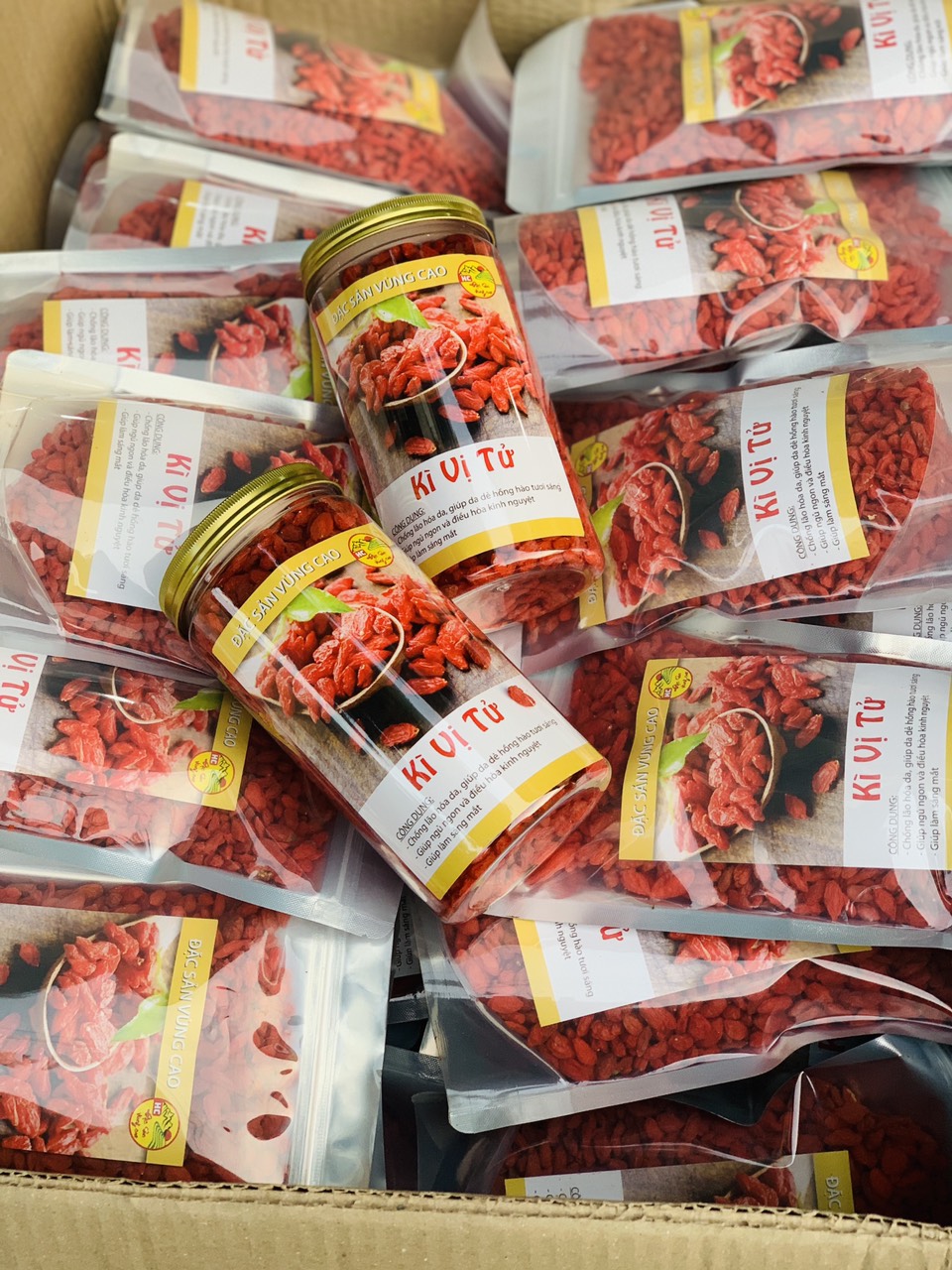 Kỷ tử đỏ, hộp 500gr