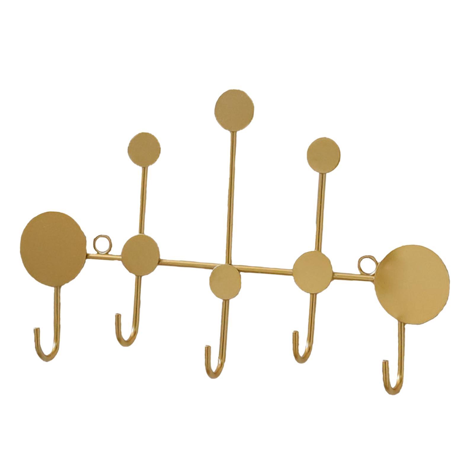 Coat Rack Iron Decorative Nordic behind Door Hanger for Shower Door Bathroom