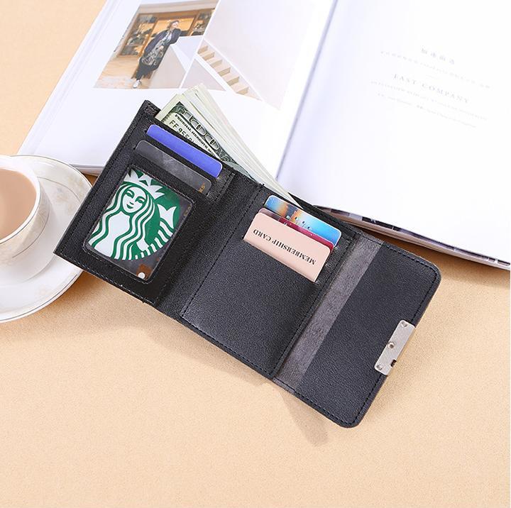 Ví Bóp Ngang Nữ Mini Cầm Tay Vuông Forever Da Pu Cao Cấp Khóa Kéo Chắc Chắn