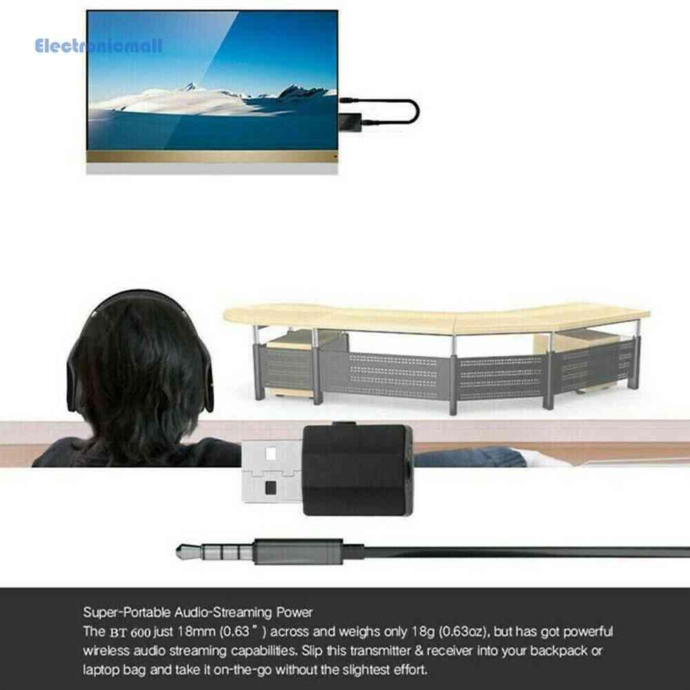 Thiết Bị Truyền Nhận Tín Hiệu Bluetooth 5.0 Không Dây 2 Trong 1 3.5mm RCA Cho TV / PC