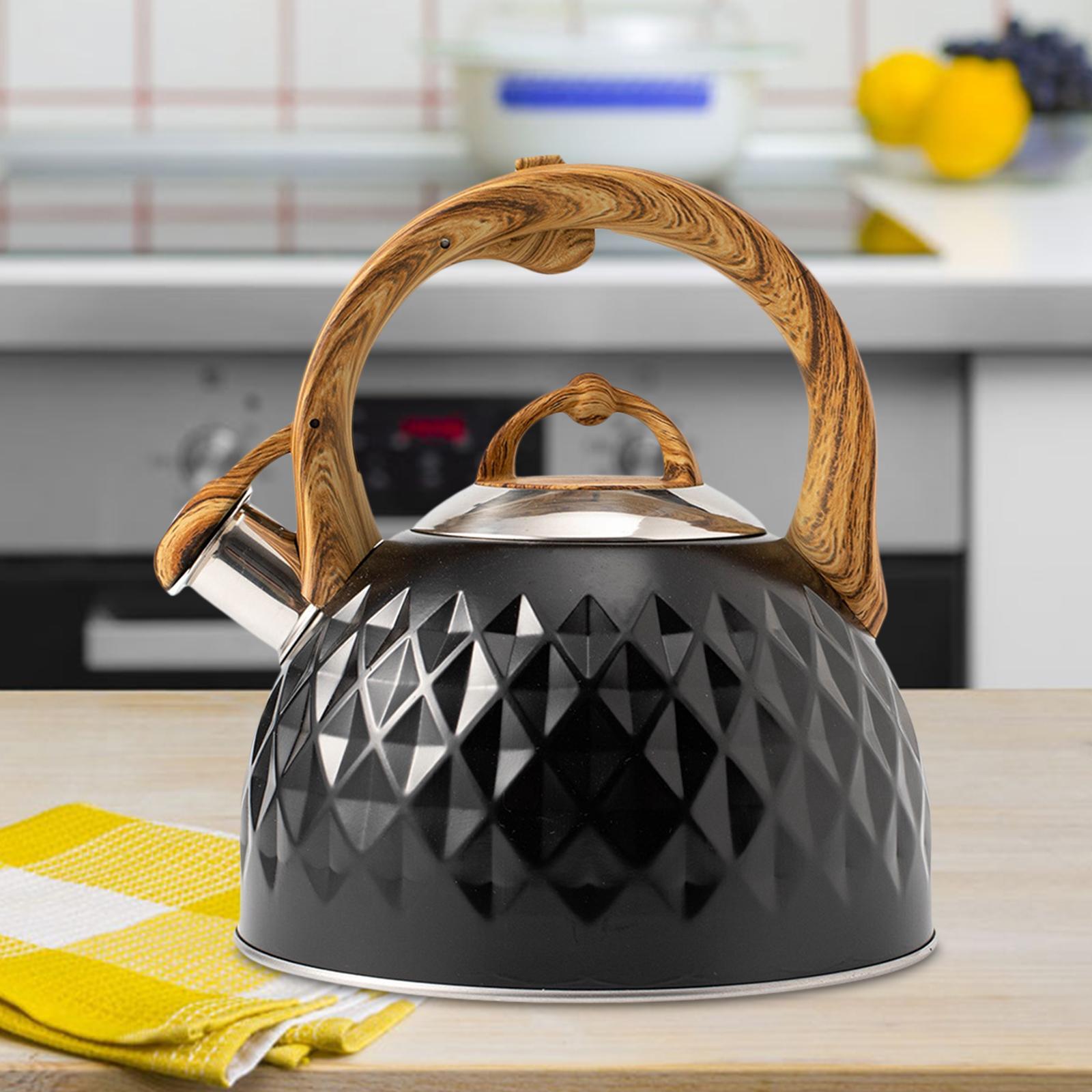 Portable 3L Whistling Kettle top Kettle Picnic Kitchen Tea Camping