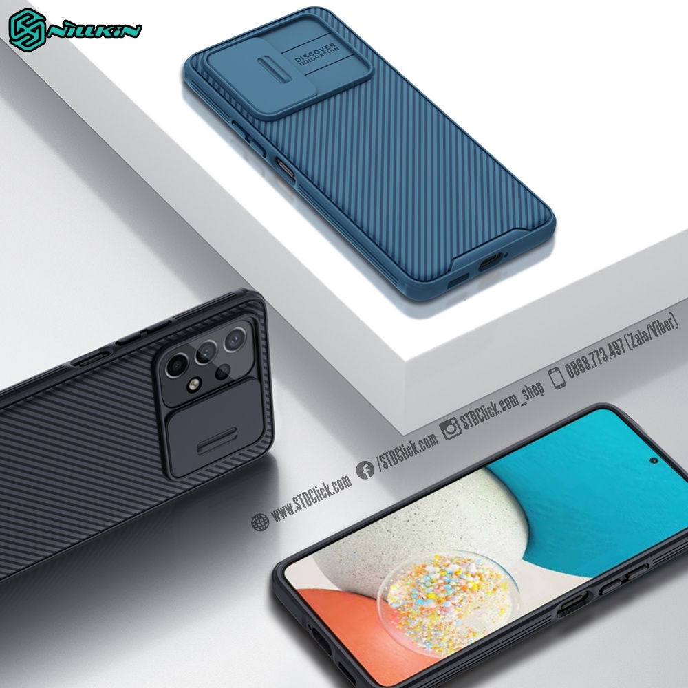 ỐP LƯNG DÀNH CHO ĐIỆN THOẠI SAMSUNG GALAXY A53 5G NILLKIN CAMSHIELD PRO BẢO VỆ CAMERA