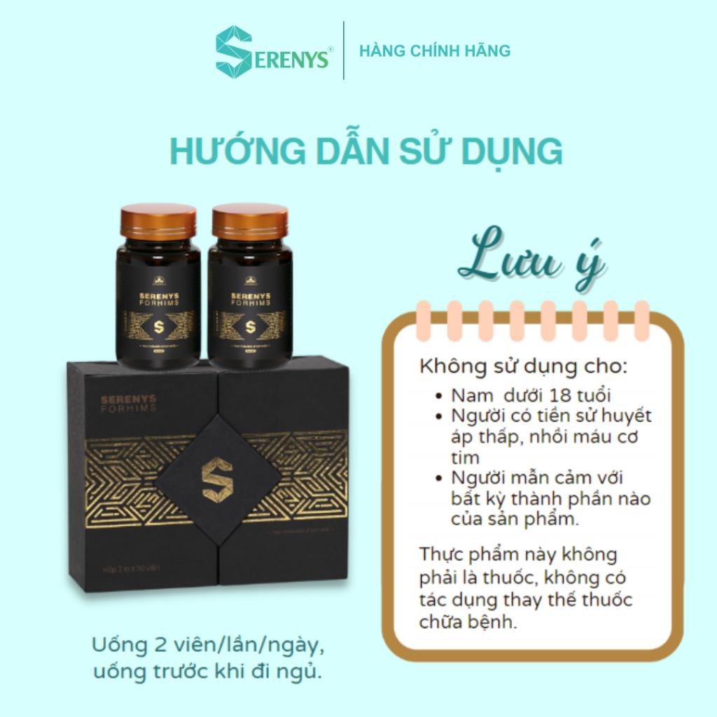 Combo 2 Gel vệ sinh nam &amp; Tăng cường sinh lý nam Serenys ( Optimus + Forhims)