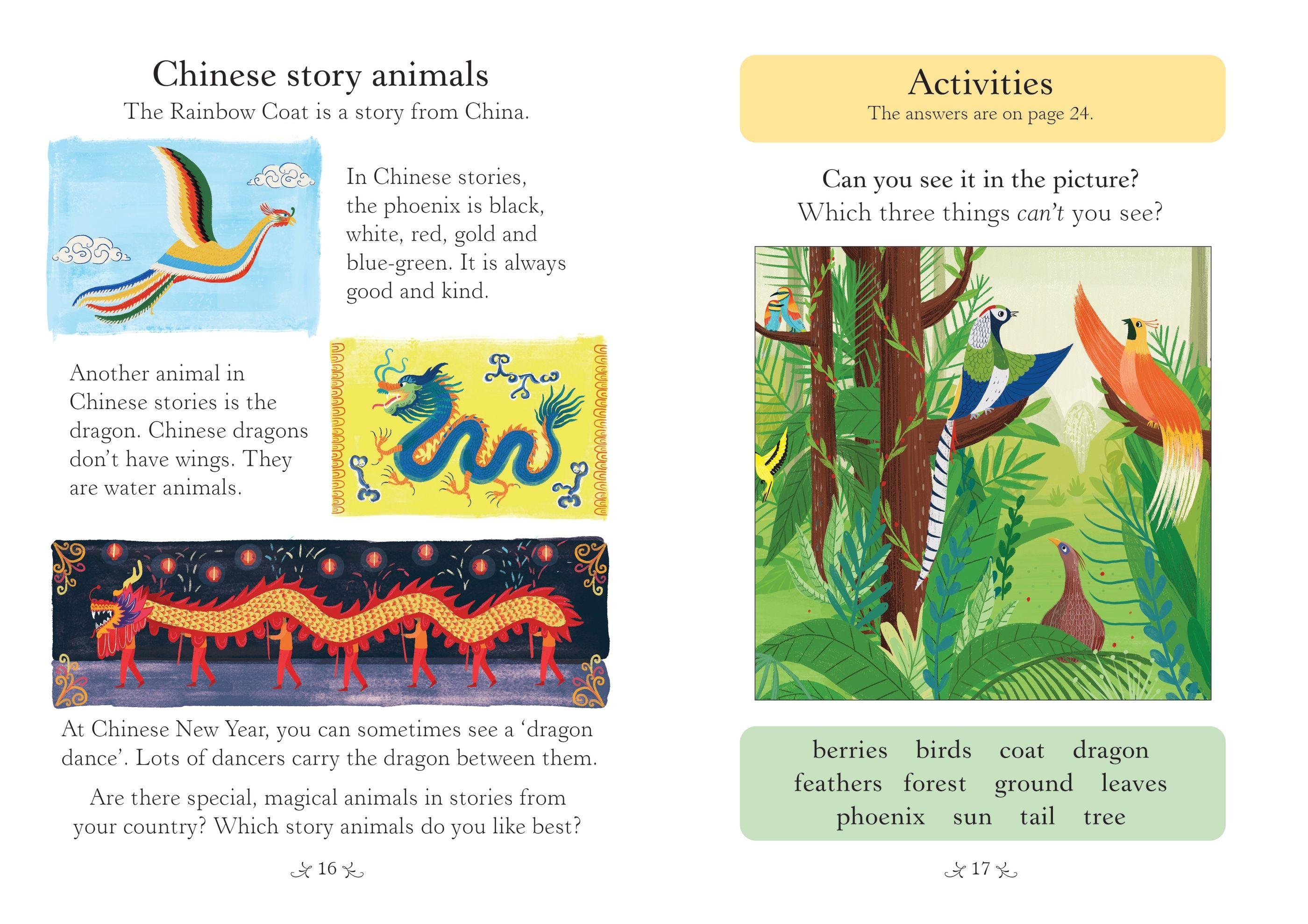 Usborne English Readers Starter Level: The Rainbow Coat