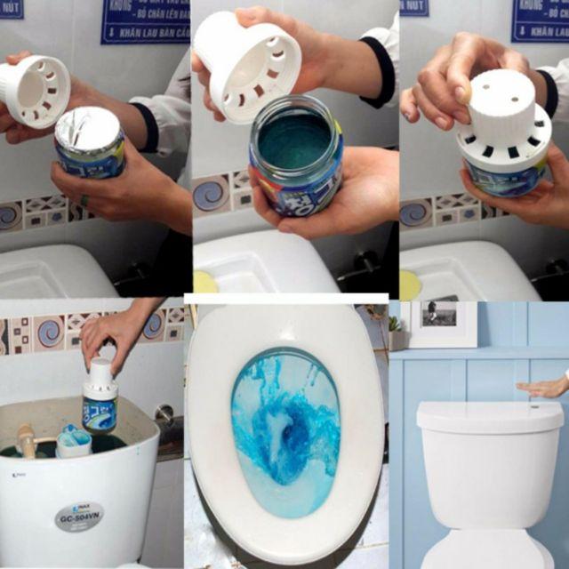 Chai tẩy vệ sinh bồn cầu hương ngàn hoa