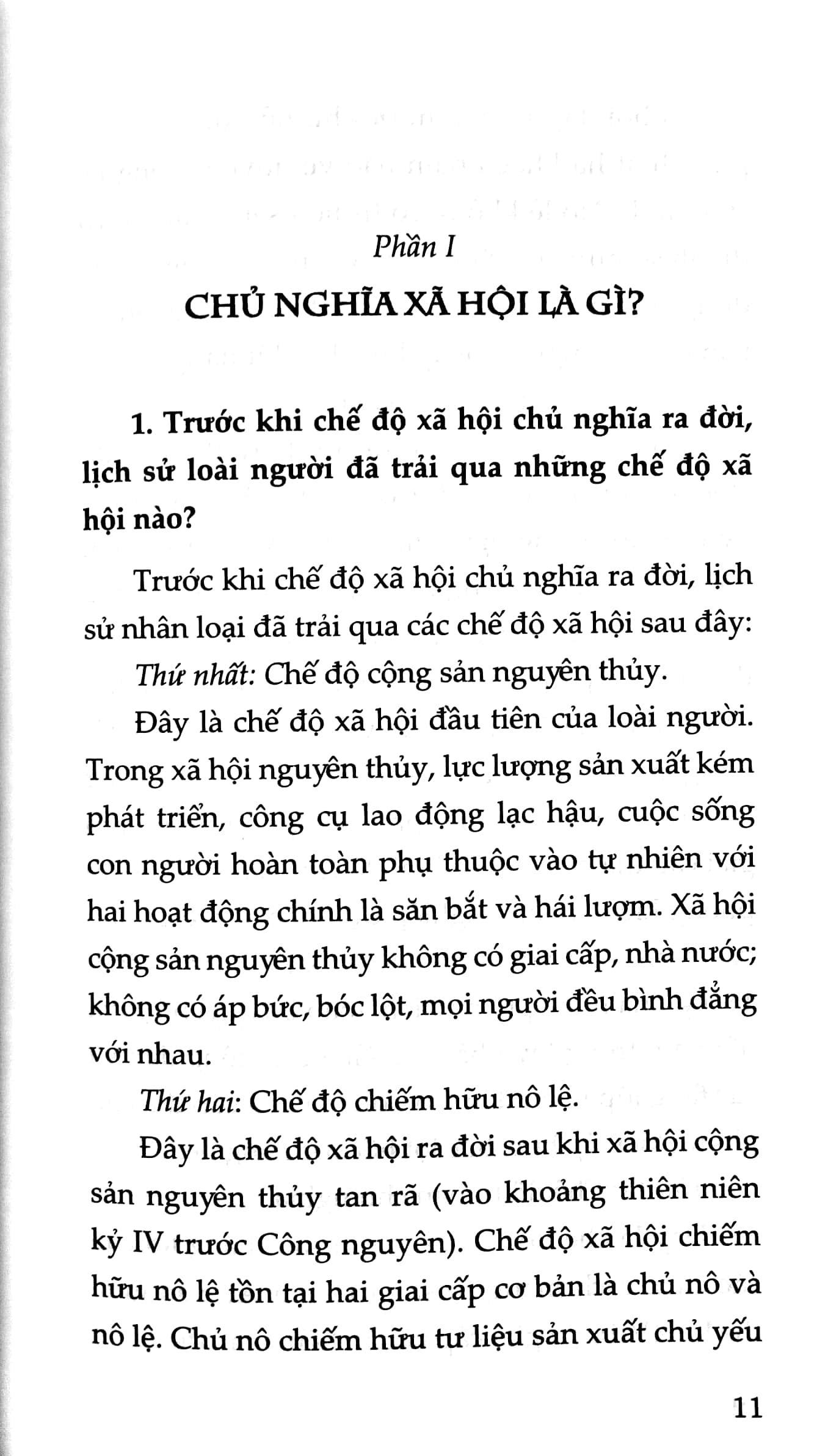 Thường Thức Về Chủ Nghĩa Xã Hội Khoa Học - Quyển 1: Quan Điểm Của Chủ Nghĩa Mác-Lênin Về Chủ Nghĩa Xã Hội Và Con Đường Đi Lên Của Chủ Nghĩa Xã Hội