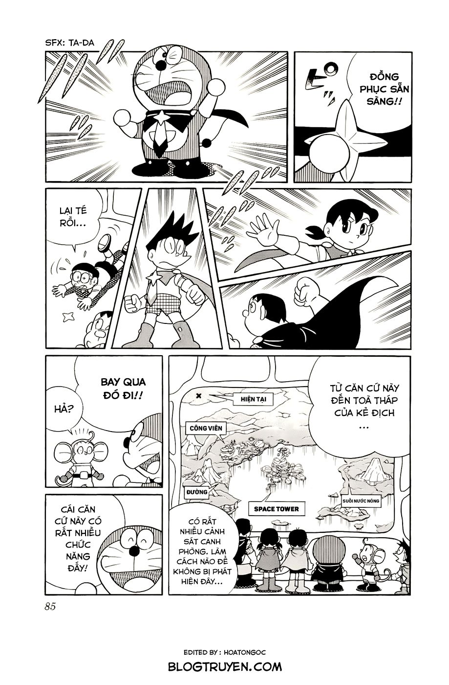 doraemon - nobita và những hiệp sĩ không gian chapter 4 10