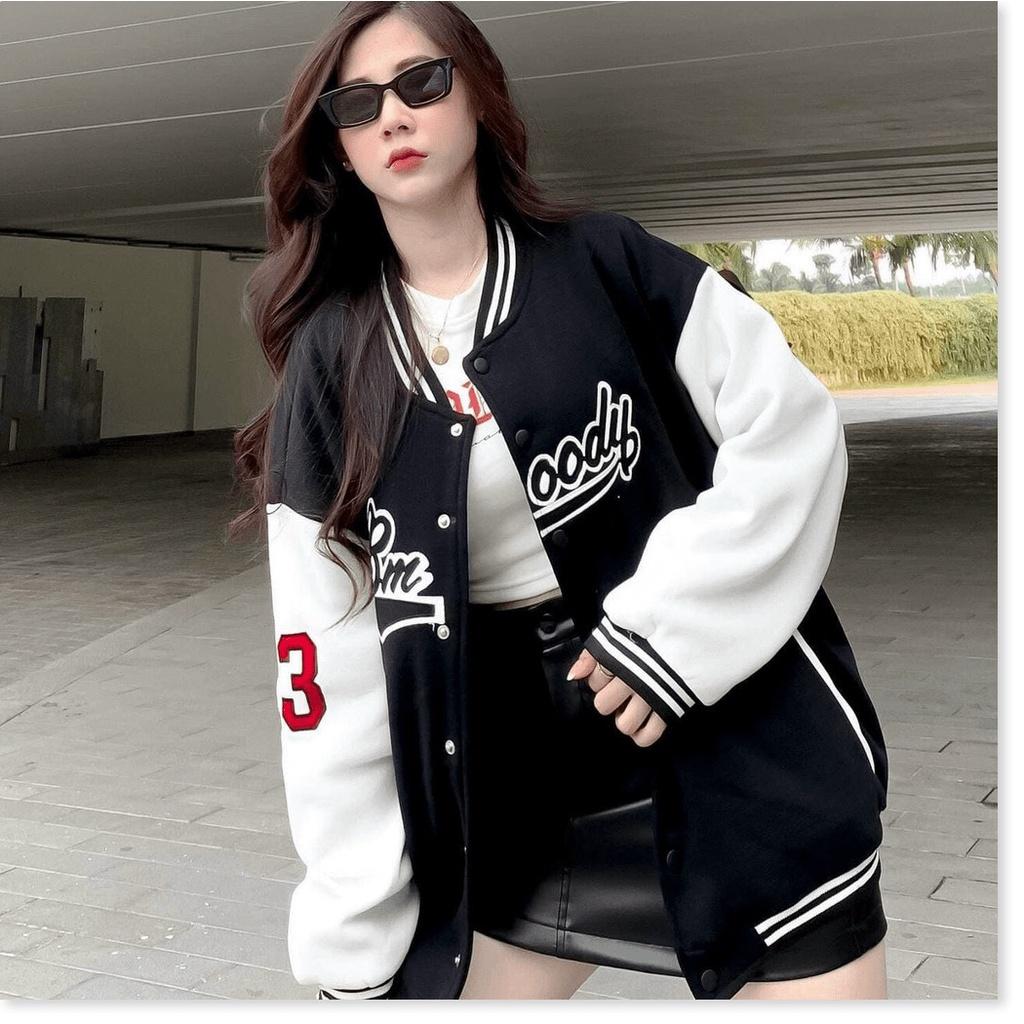 Áo khoác dù bomber nữ cool