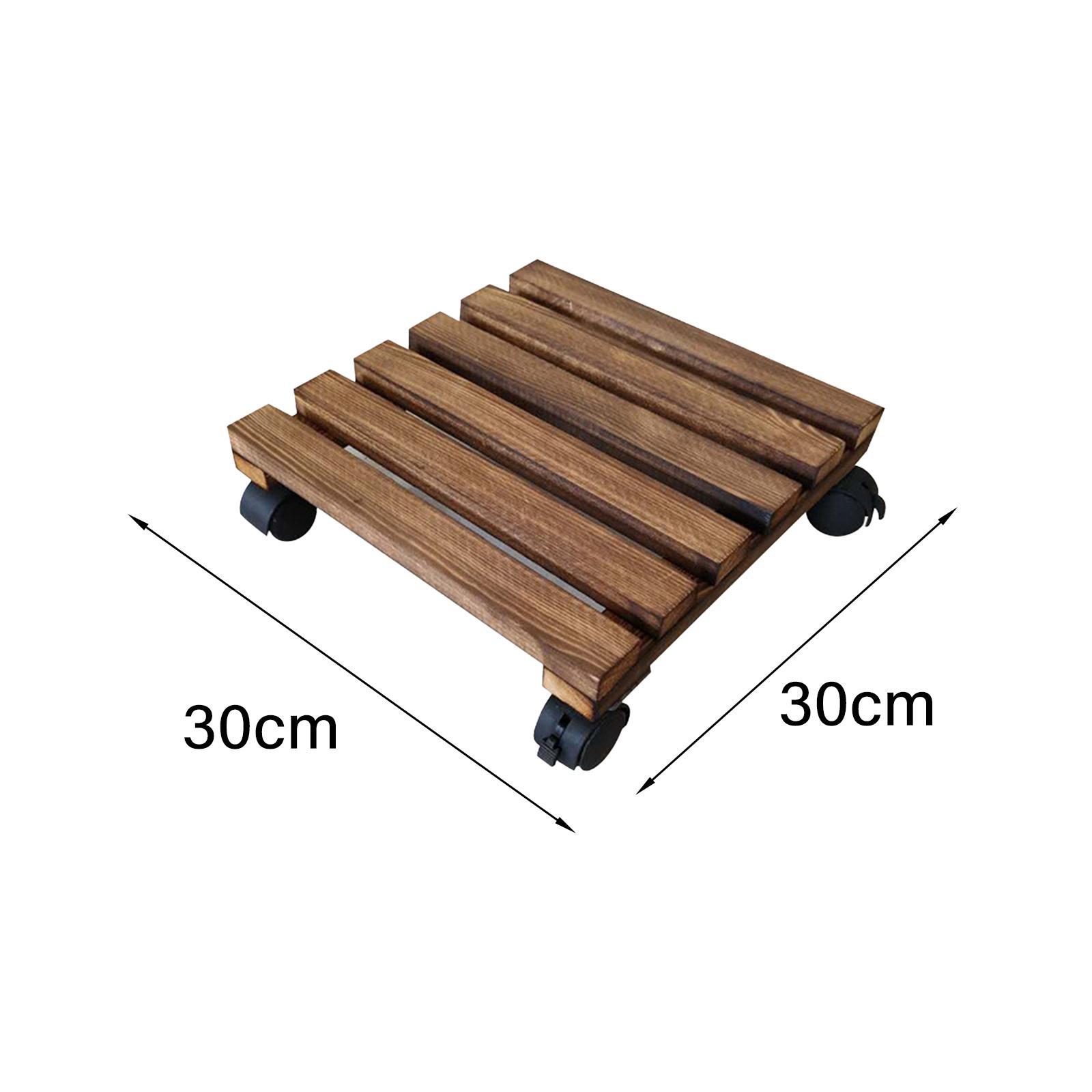 Planter Stand  Roller Flower Plant Pot Holder for Room Indoor Patio