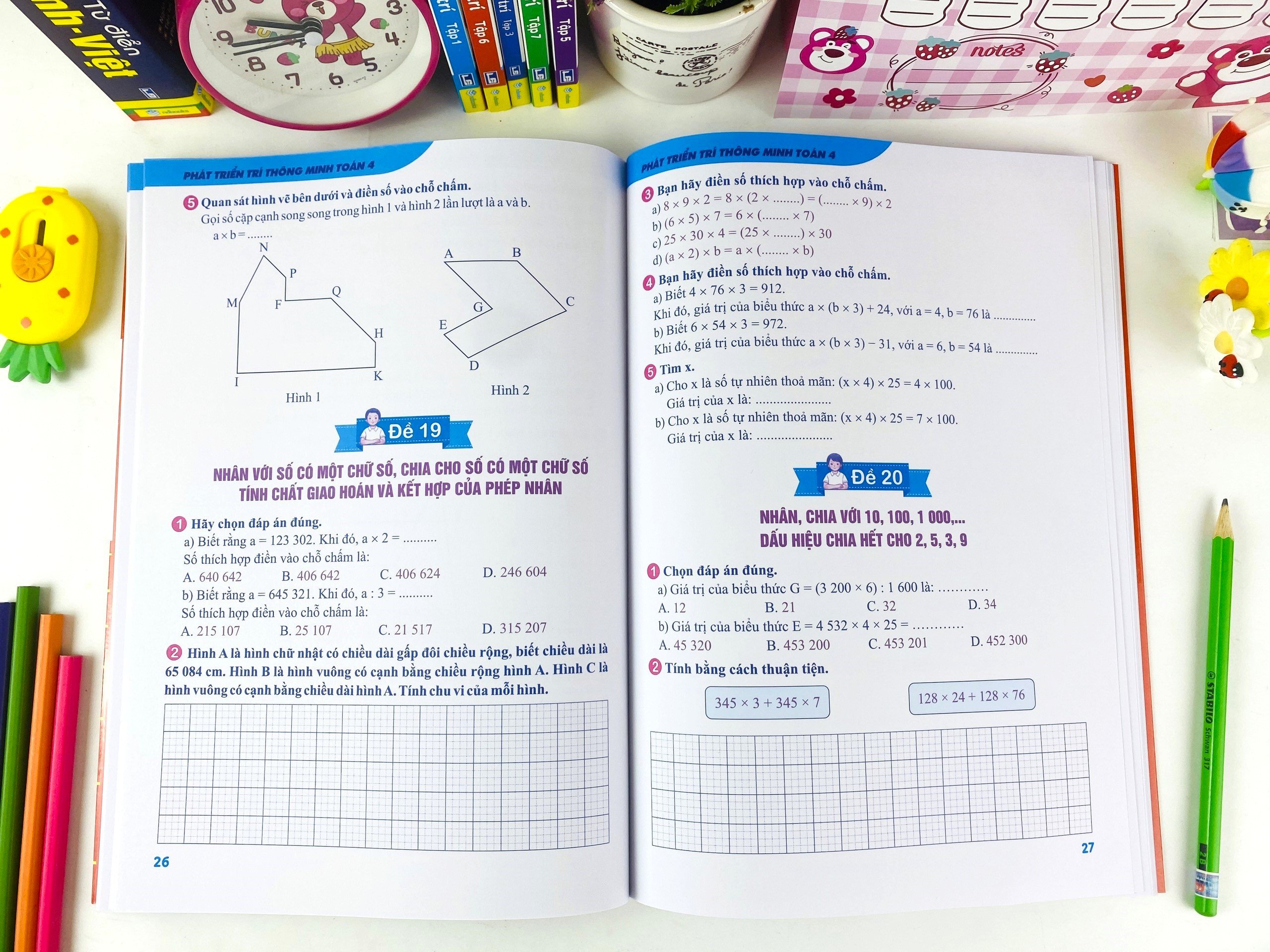 Sách - Phát Triển Trí Thông Minh Toán 4 - Biên soạn theo chương trình GDPT mới - ndbooks