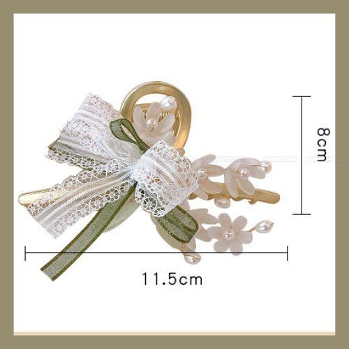 Kẹp tóc hàm cá mập 2 kích cỡ phong cách Lolita KT07