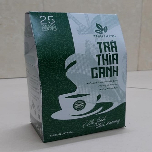 Combo 08 Túi Trà Thìa canh Thái Hưng 25 túi lọc x 5g Khắc tinh của bệnh tiểu đường