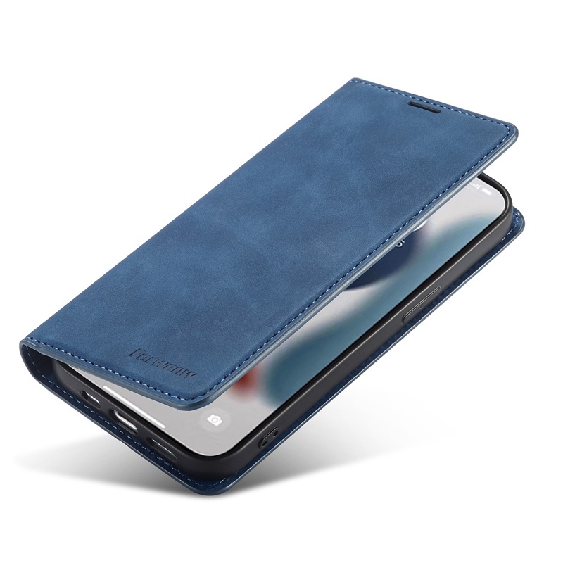 Bao da dạng ví cài thẻ dành cho iPhone 11 Pro Max / 12 Pro Max / 13 Pro Max lưng đen mềm