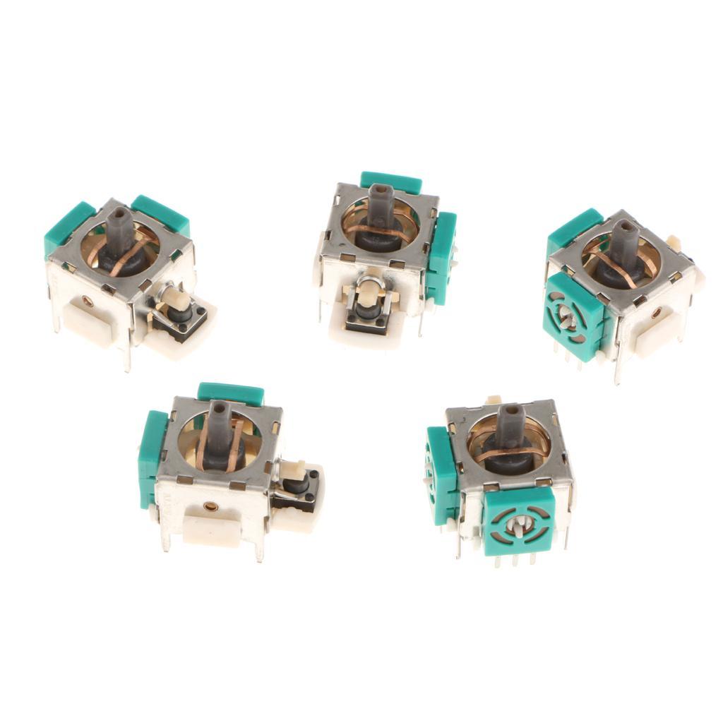5x 3D Joystick Analog Sensor Wireless Controller Rocker for Xbox 360 -D Type