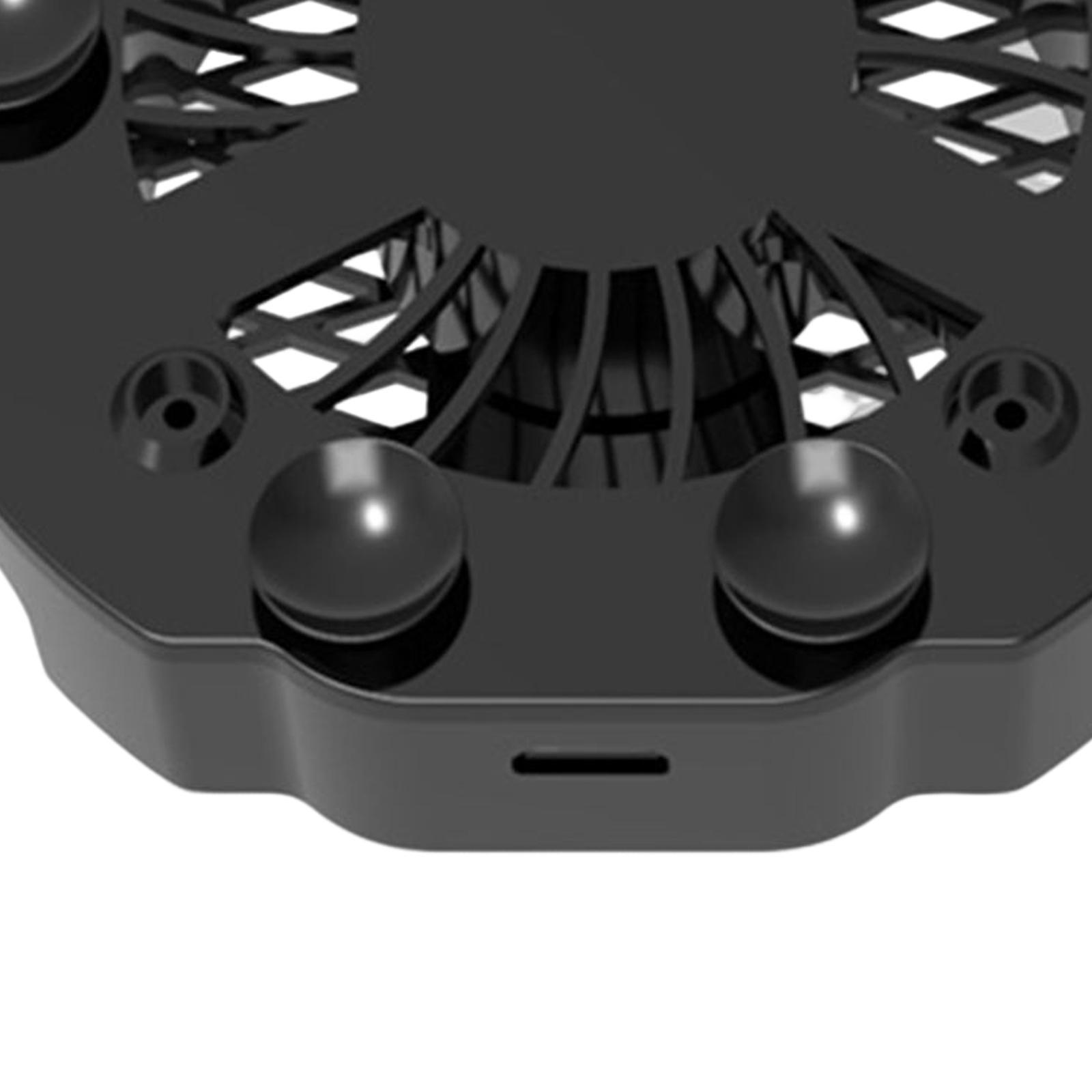 Mini Phone Holder USB Quiet Suction Cup for Lives Gaming