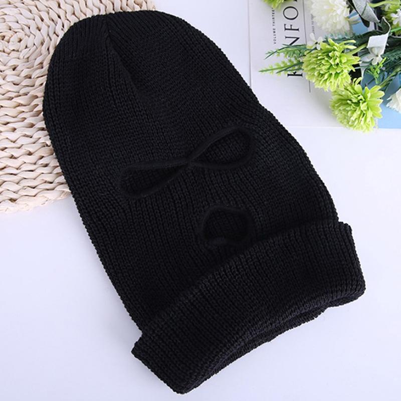 Dệt Kim Balo Nón Full Face Khăn Choàng Nữ Mùa Đông Ấm Magic Vòng Cổ Khăn Mặt Nạ Bò Bộ Đội Chui Đầu Ngoài Trời Nhét Color: B