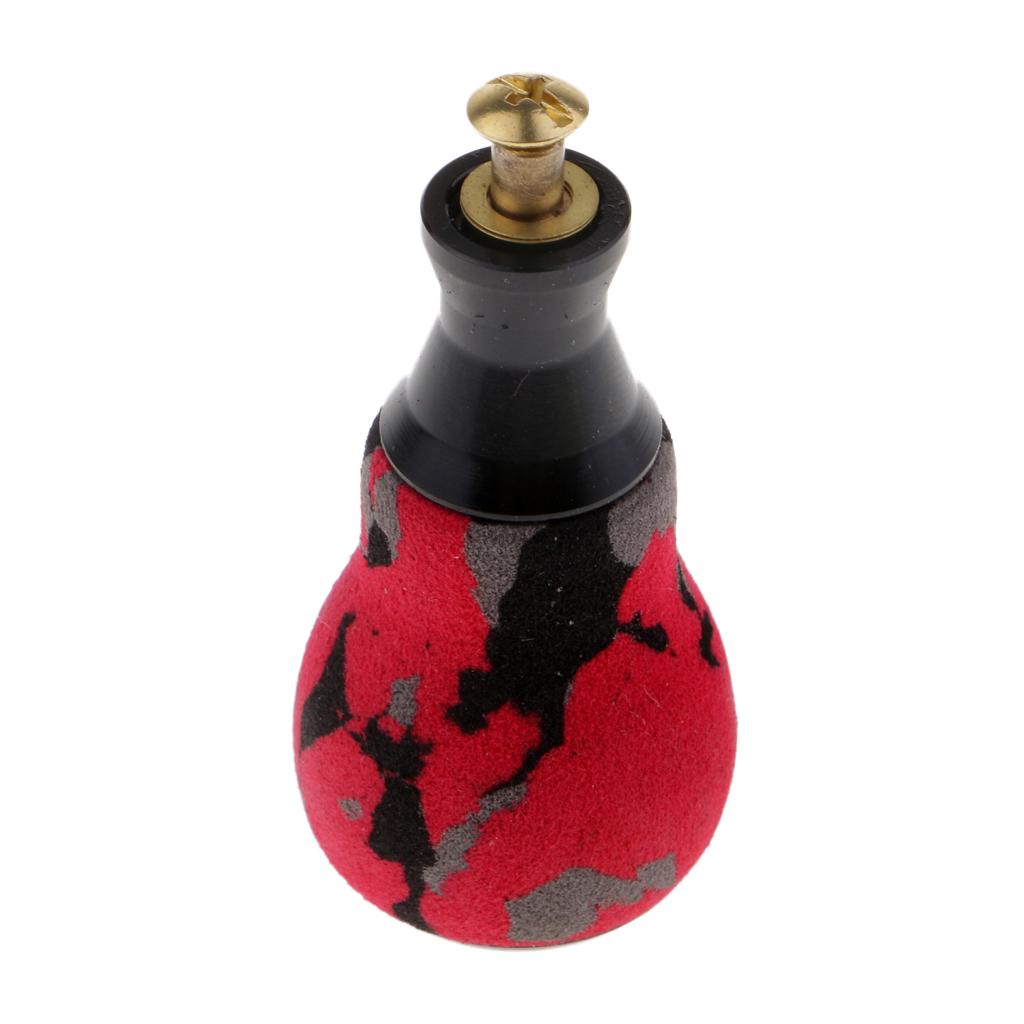 Red EVA Reel Handle Knob Fishing Reel Handle EVA Grip for Baitcasting Reel
