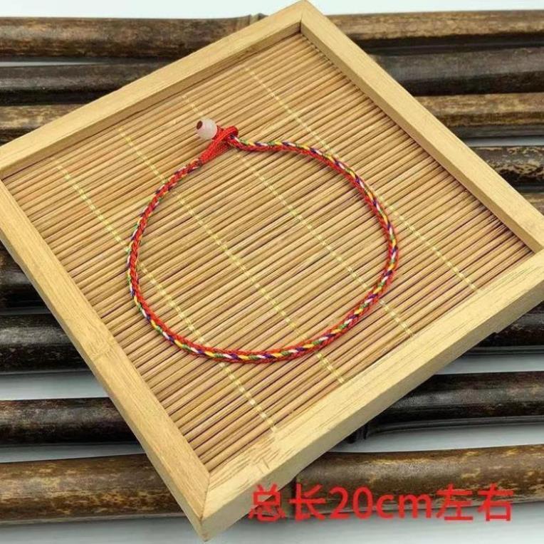 Vòng Tay Chỉ Ngũ Sắc Nepal May Mắn