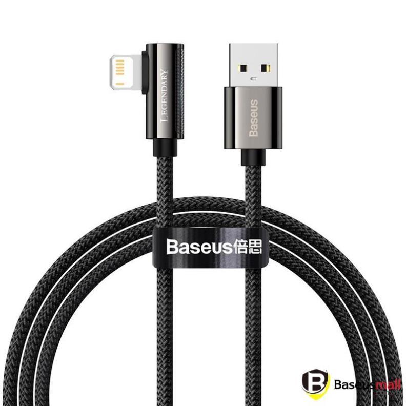 BASEUS - BASEUSMALL VN Cáp sạc iPhone Legend Series Elbow Fast Charging Data Cable USB to iP 2.4A (Hàng chính hãng