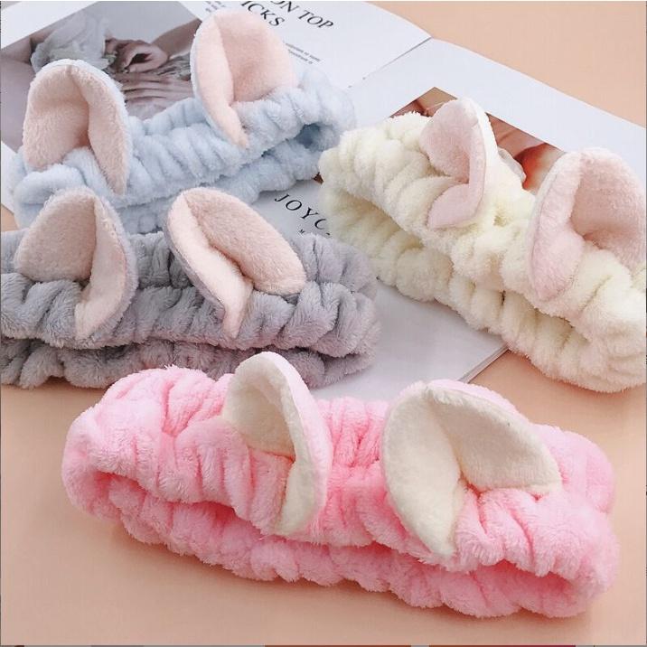 Băng đô tóc lông cừu hình tai mèo siêu cute BAG U BANGDOMEO26