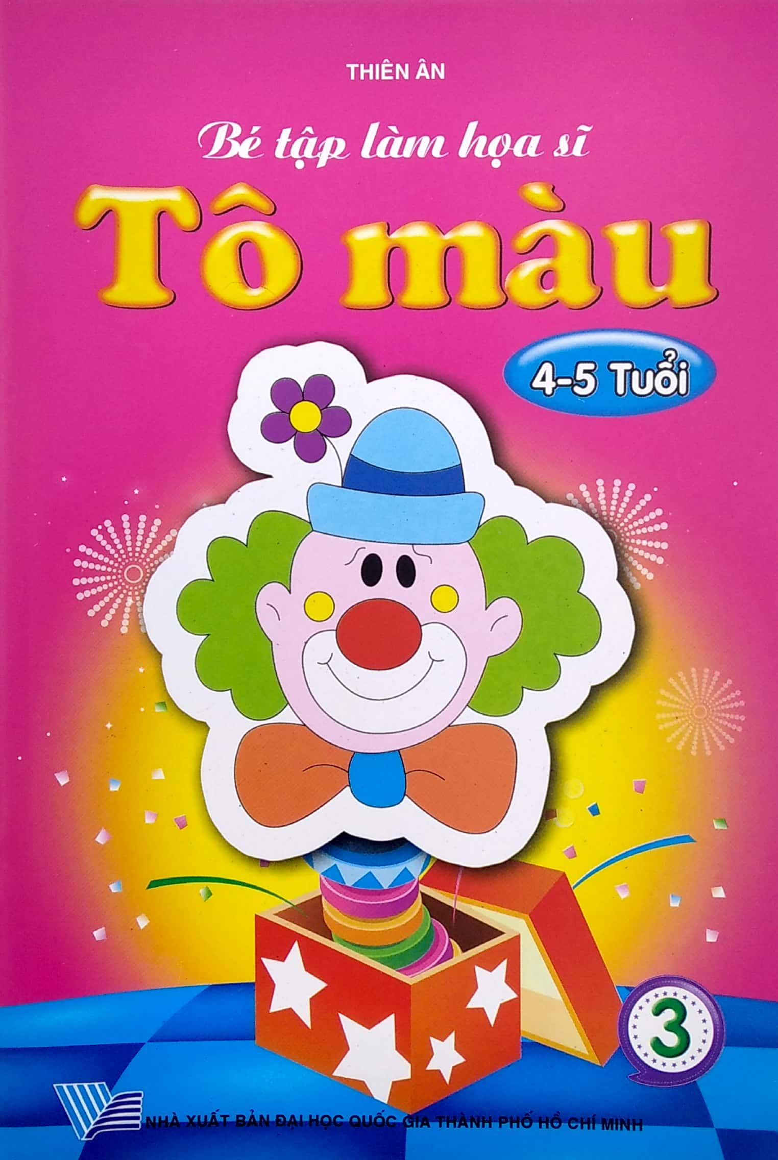 Bé Tập Làm Họa Sĩ - Tô Màu