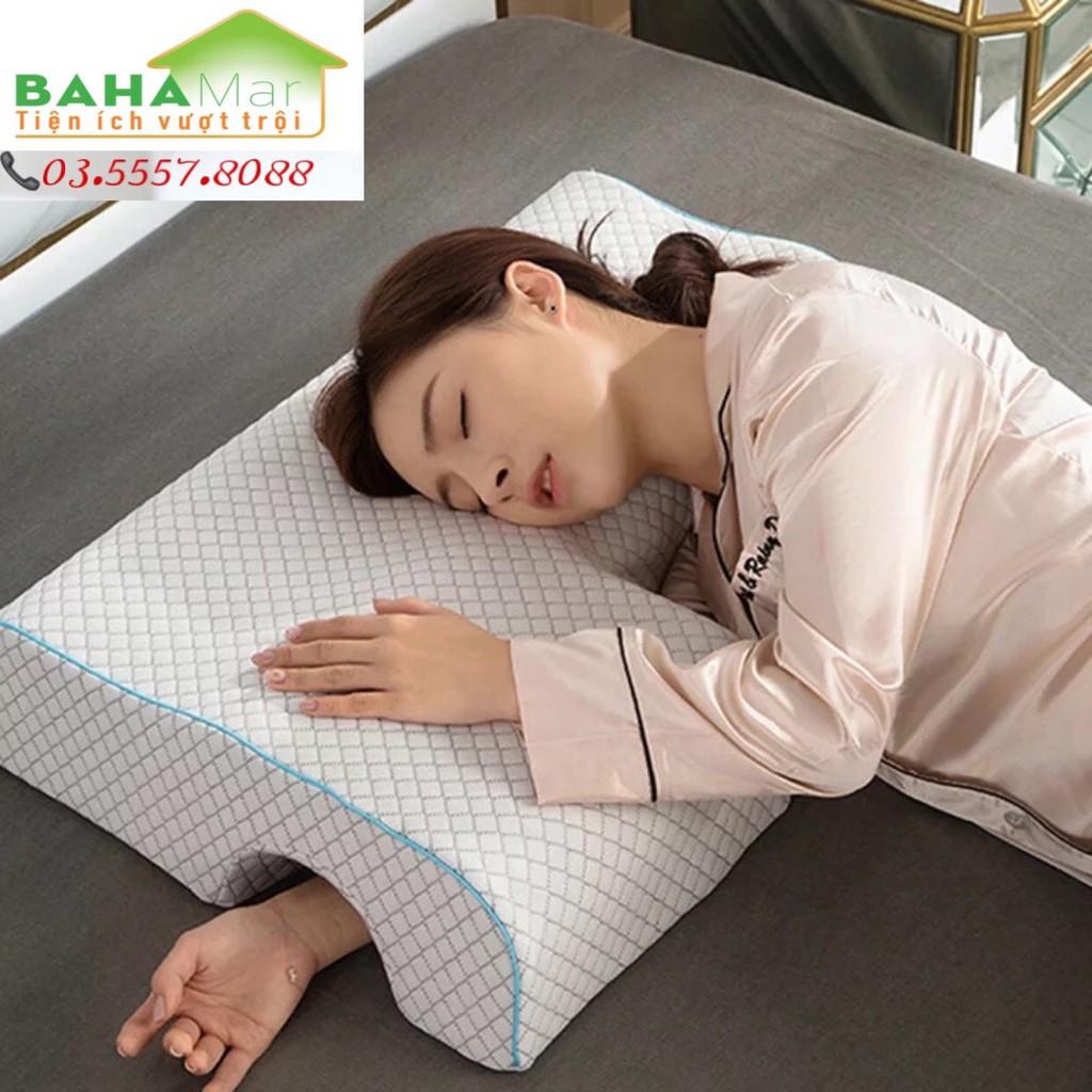 GỐI ĐÔI CONG VÒNG CUNG ÔM TẠO THOẢI MÁI CHO CÁNH TAY phù hợp với các cặp đôi khi ngủ gối đầu tay