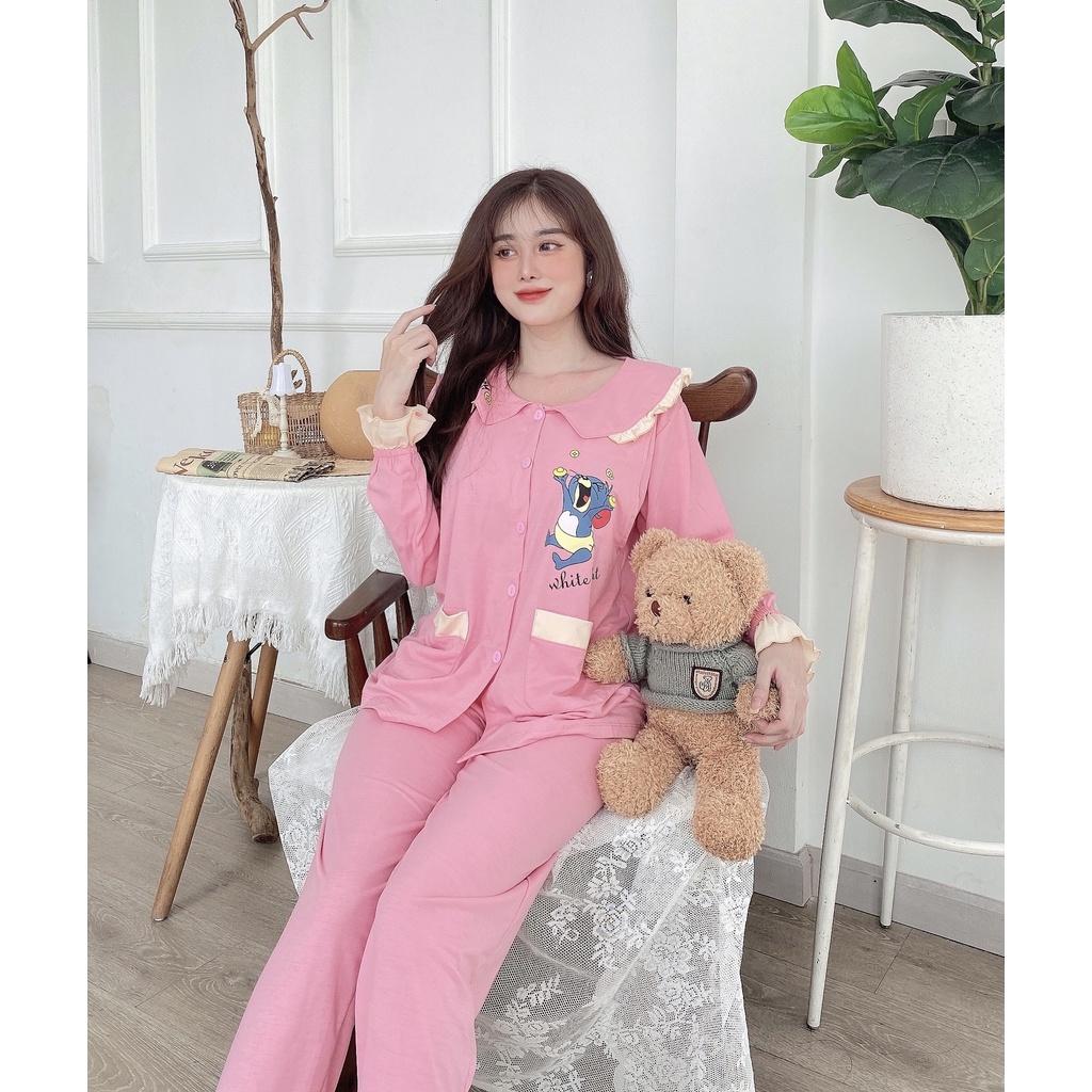 Bộ bầu và sau sinh chất cotton Sài Gòn mềm mịn