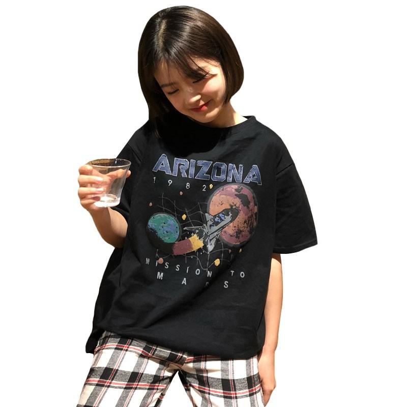 Áo thun tay lỡ form rộng ARIZONA ulzzang couple nam nữ UNISEX
