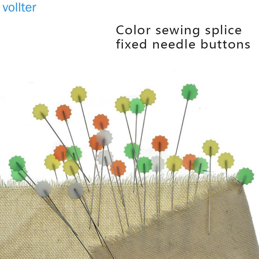 Set 100 Kim Thêu Nhiều Màu Sắc Xinh Xắn Tiện Dụng