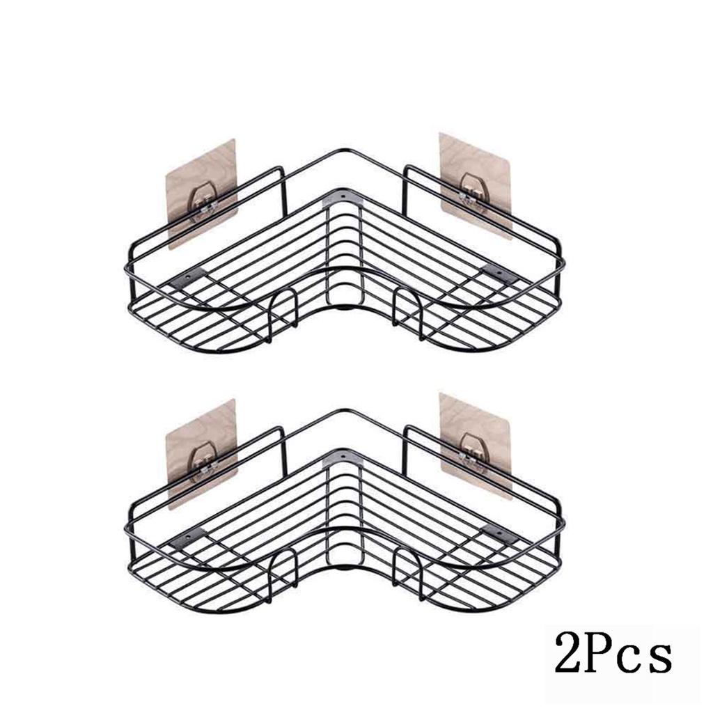 Kệ Góc Nhà Tắm,Kệ góc Nhà Bếp Thép Cacbon Chống Gỉ Phun Sơn Tĩnh Điện Dán Tường , Hàng Loại 1