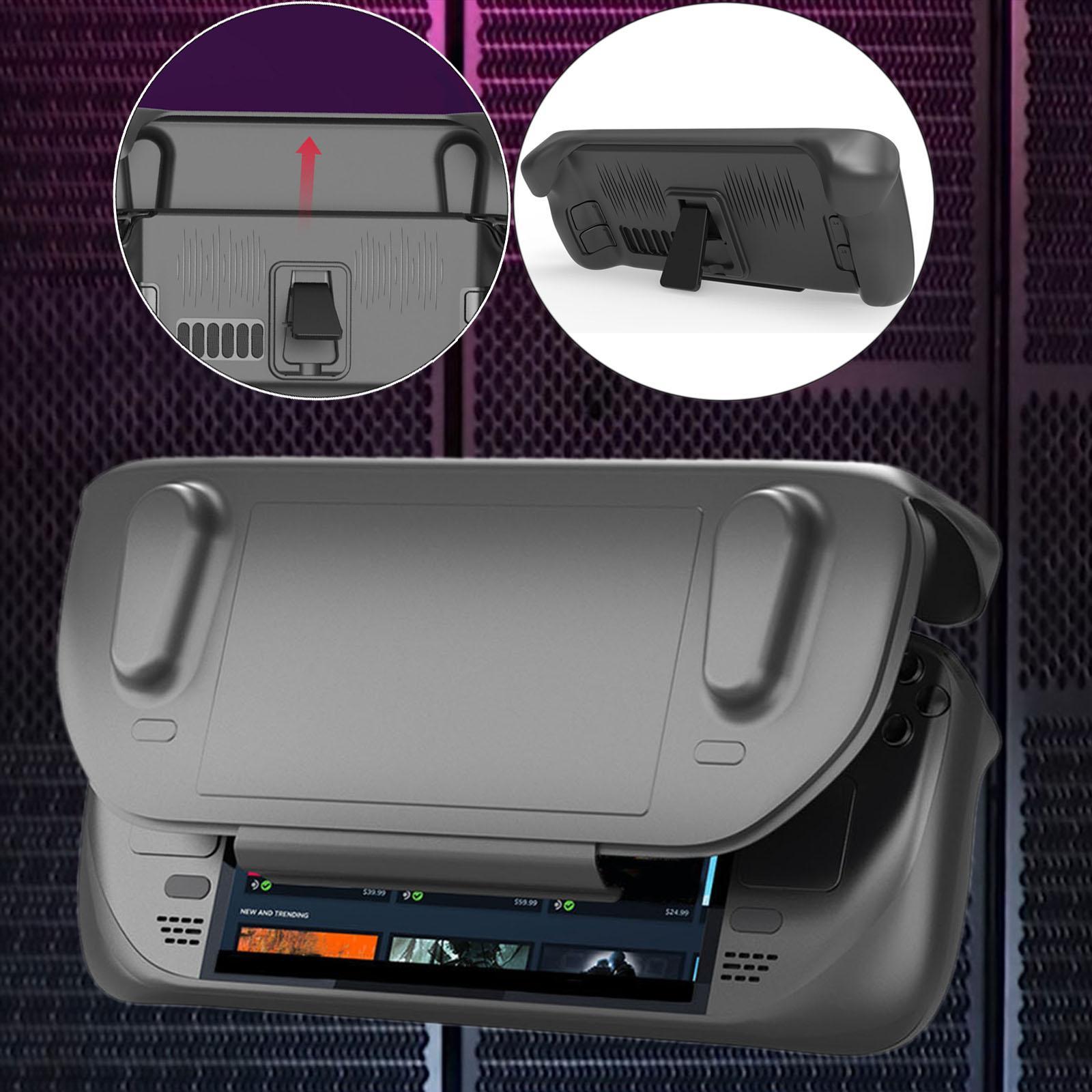 Game Console Carrying Case with Stand Comfortable Grip Shockproof for