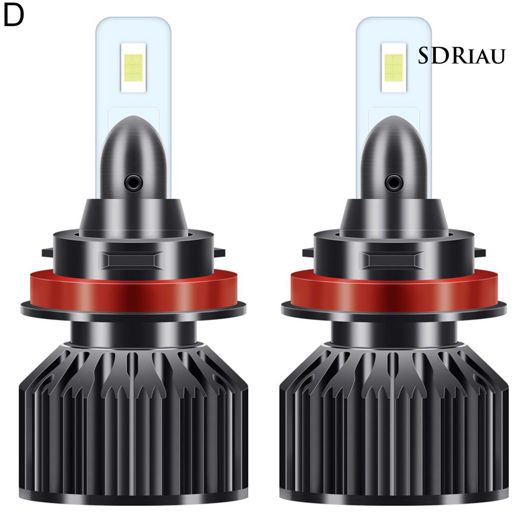 1 Cặp Đèn Pha Led Cob Siêu Sáng Cho Xe Hơi