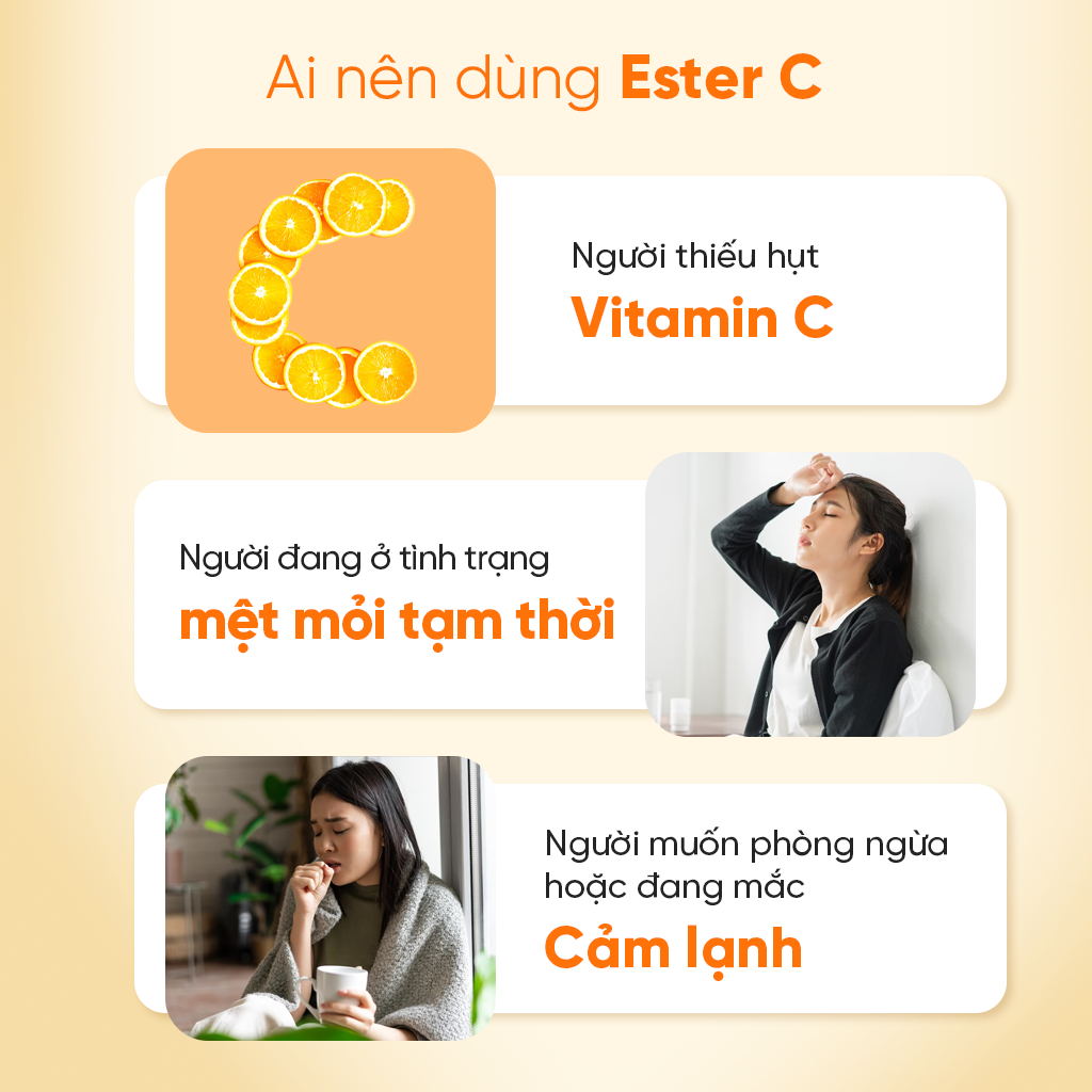SUPER ESTER C - Viên nén Vitamin C thế hệ mới - Sản phẩm nhập khẩu từ Indonesia