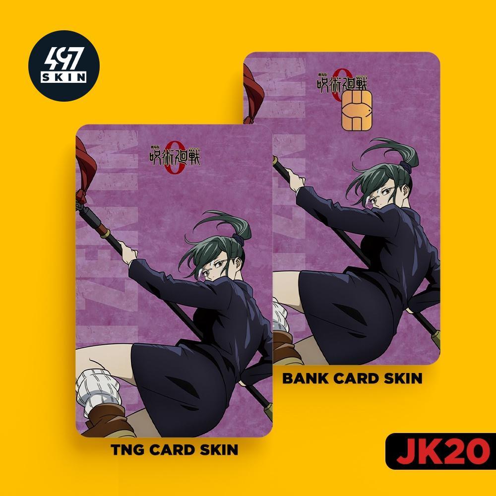 Skin Card Jujutsu Kaisen - Miếng Dán ATM, Thẻ Xe, Thẻ Từ, Thẻ Chung Cư - Chất Liệu Chống Xước - Chống Nước