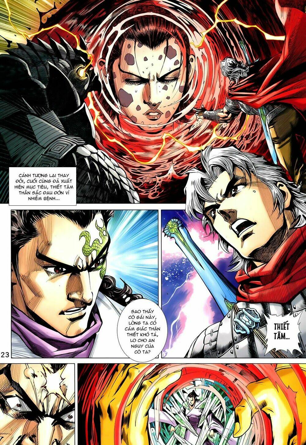 thần binh vấn thiên chapter 4 21