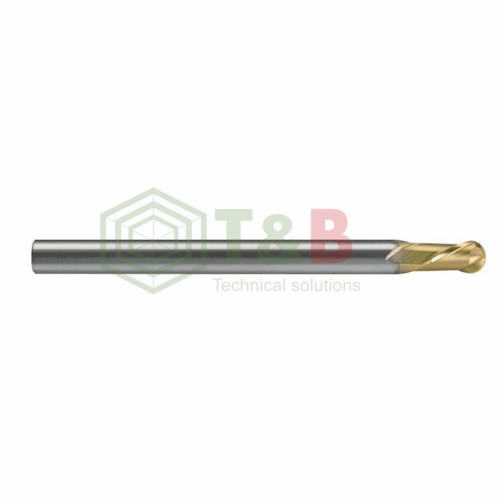 Hình ảnh Dao Phay Cầu R1.5 x 8 x 70L Union Tool Model HSB2030-0800,,Dao phay ngón gia công sau nhiệt
