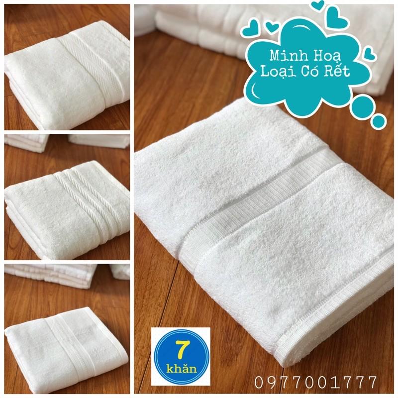 Khăn tắm khách sạn xuất Nhật Phong Phú 100% cotton Nhiều loại - 60x120/70x140cm