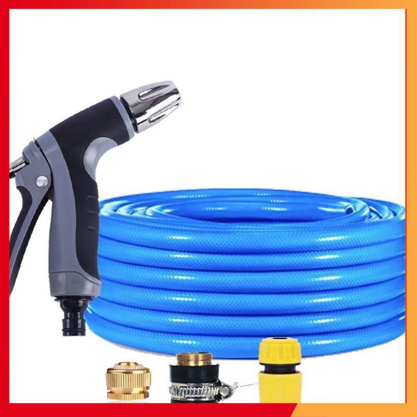 Bộ dây và vòi xịt rửa xe tưới cây tăng áp 20M 206817