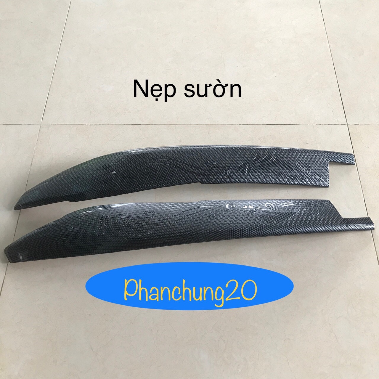 NẸP SƯỜN DÙNG CHO ĐỜI XE VISION 2021 2022 2023 CROM
