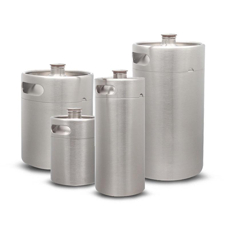 Thùng Mini Keg Beer Inox 304 8L kèm nắp