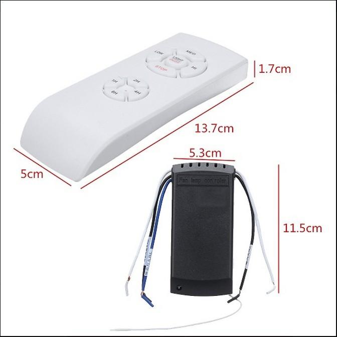 Quạt trần đèn dấu cánh, quạt trần phòng khách, 3 chế độ ánh sáng-KNQ51