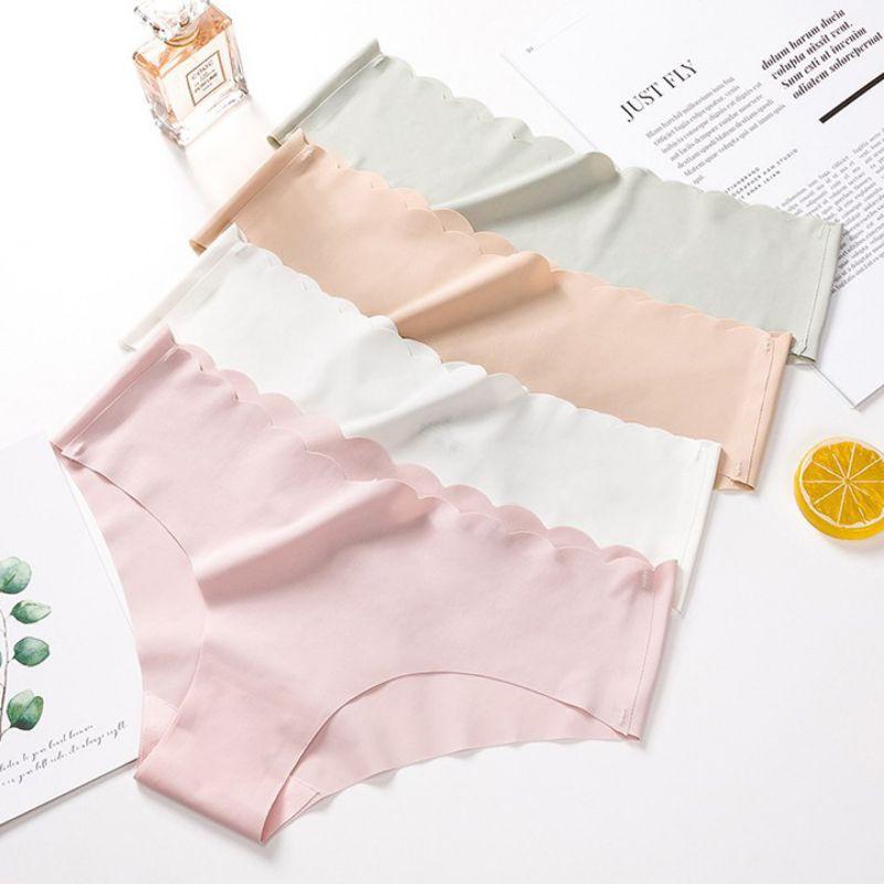 Hàng lọai 1 _ Quần lót đúc Su trơn Viền Sóng không đường may Siêu Hot- Siêu đẹp