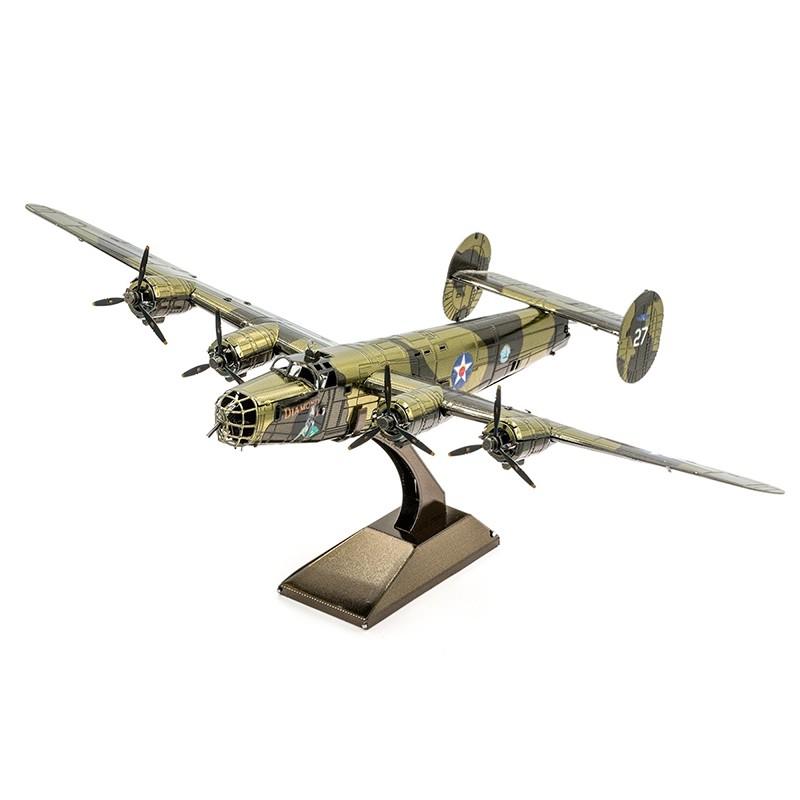 Mô Hình Lắp Ráp 3d Máy bay Ném Bom B-24 Liberator