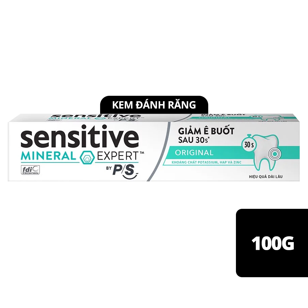 Kem Đánh Răng Sensitive Expert By P/S Original 100G