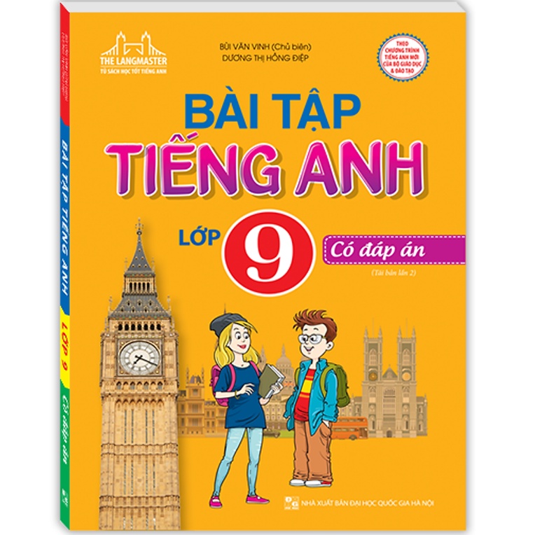 Sách - Bài tập tiếng Anh lớp 9 - Có đáp án (tái bản 01)